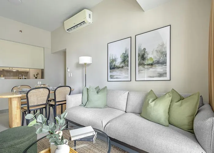 Apartamento Stylish 2 Bedroom With Bathtub And Balcony Uptown Bgc Manila